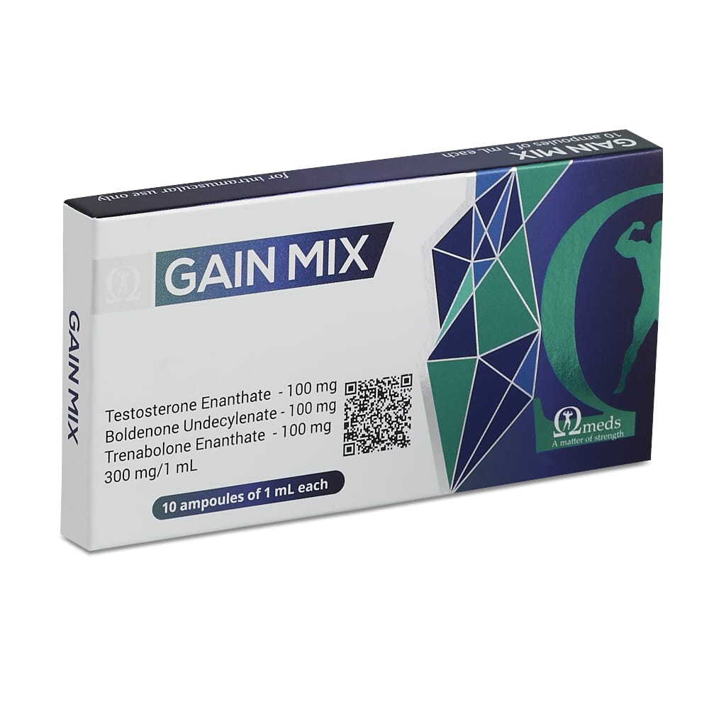 Gain Mix 300mg 10ml 1 ml amps by Omega Meds Gain Mix